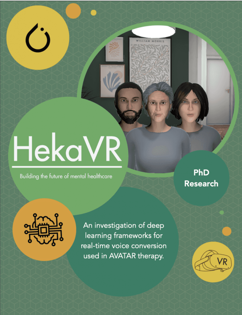 Deep Learning-based Voice Conversion for Avatar Therapy