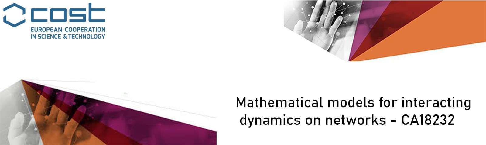 Mathematical models for interacting dynamics on networks